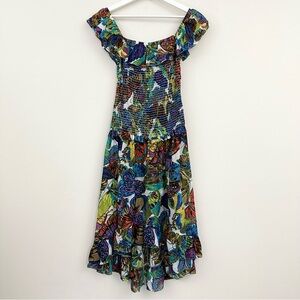Nanette Lepore Swim Multicolor Butterfly Print Dress Cover Up